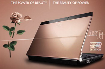 fujitsu lifeBook p8010 pink gold edition